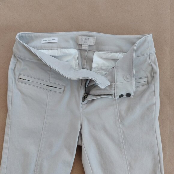 Ann Taylor Loft Skinny Ankle Petite Pant Women's 00P - Picture 10 of 11